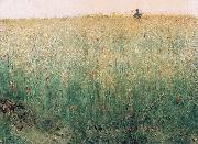 Karl Nordstrom Oat Field, Grez oil on canvas